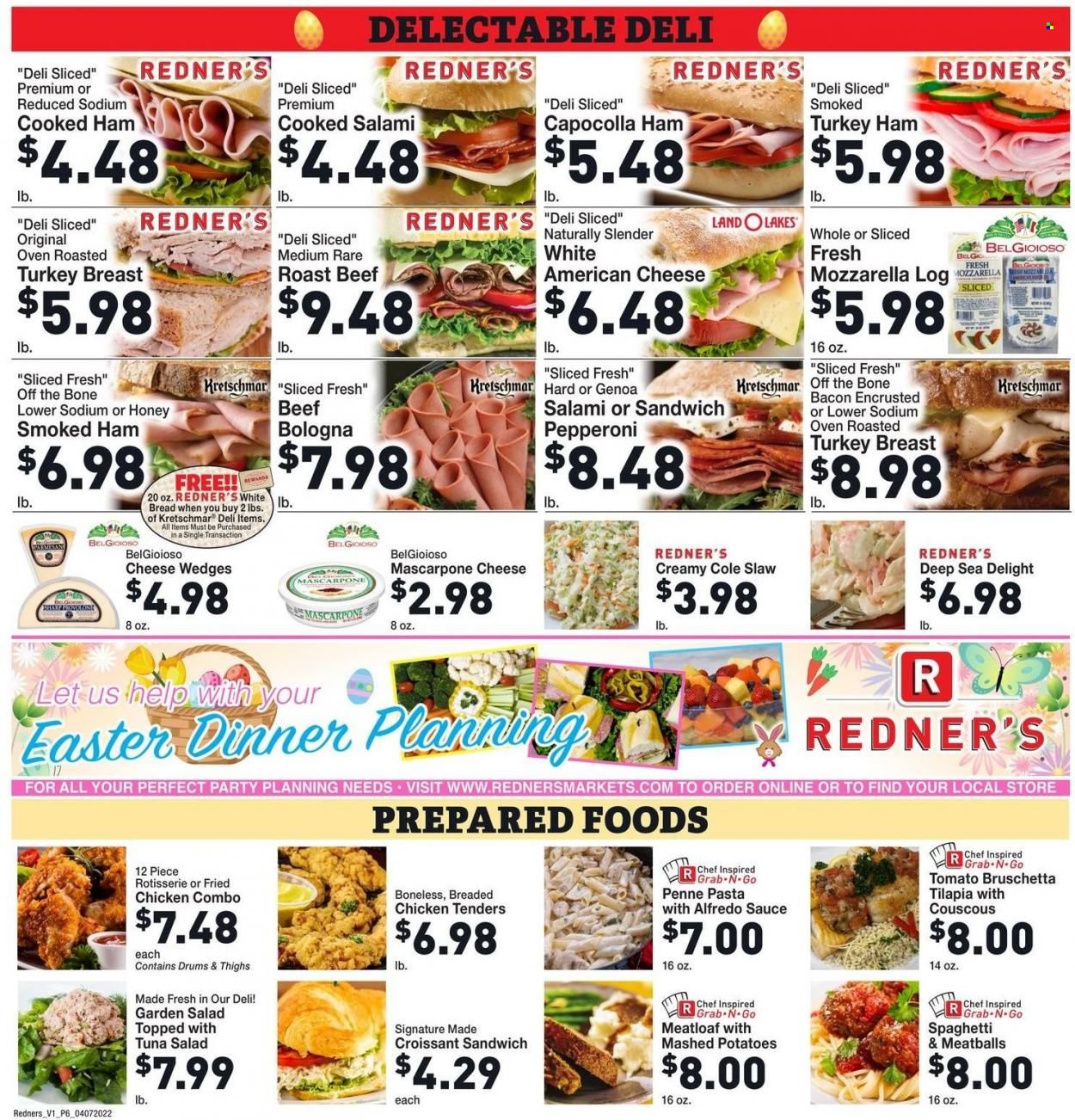 Redner's Markets (DE, MD, PA) Weekly Ad Flyer April 7 to April 14
