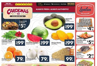 Cardenas (CA, NV) Weekly Ad Flyer April 7 to April 14
