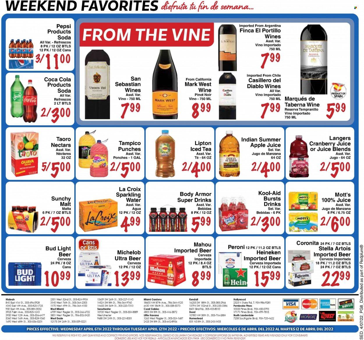 Sedano's (FL) Weekly Ad Flyer April 7 to April 14