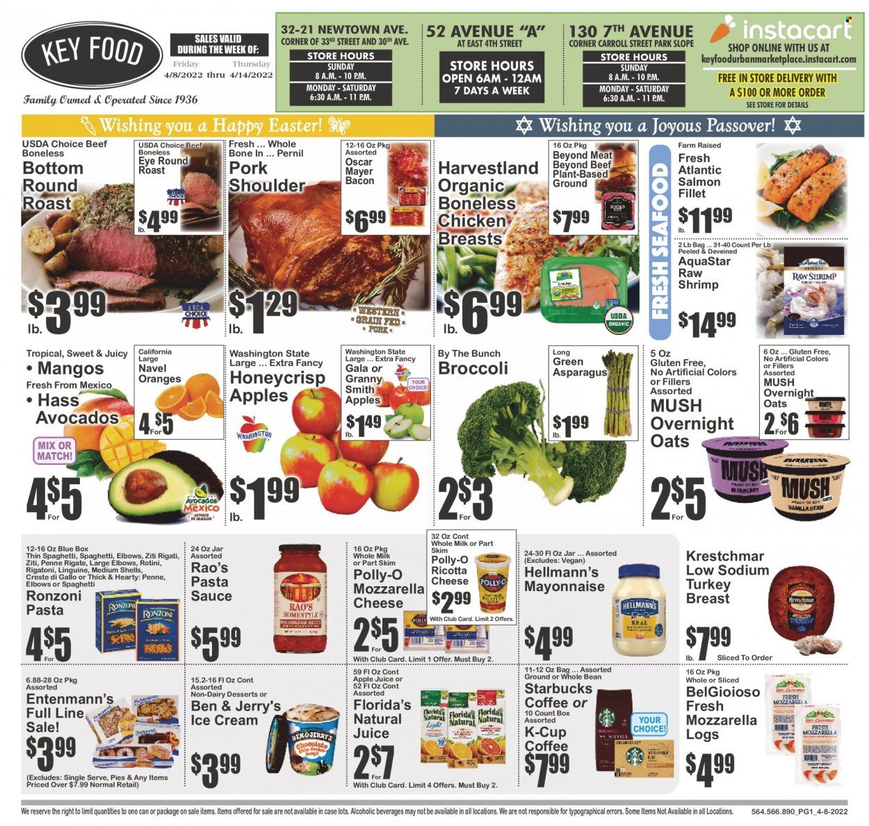 Key Food (NY) Weekly Ad Flyer April 7 to April 14