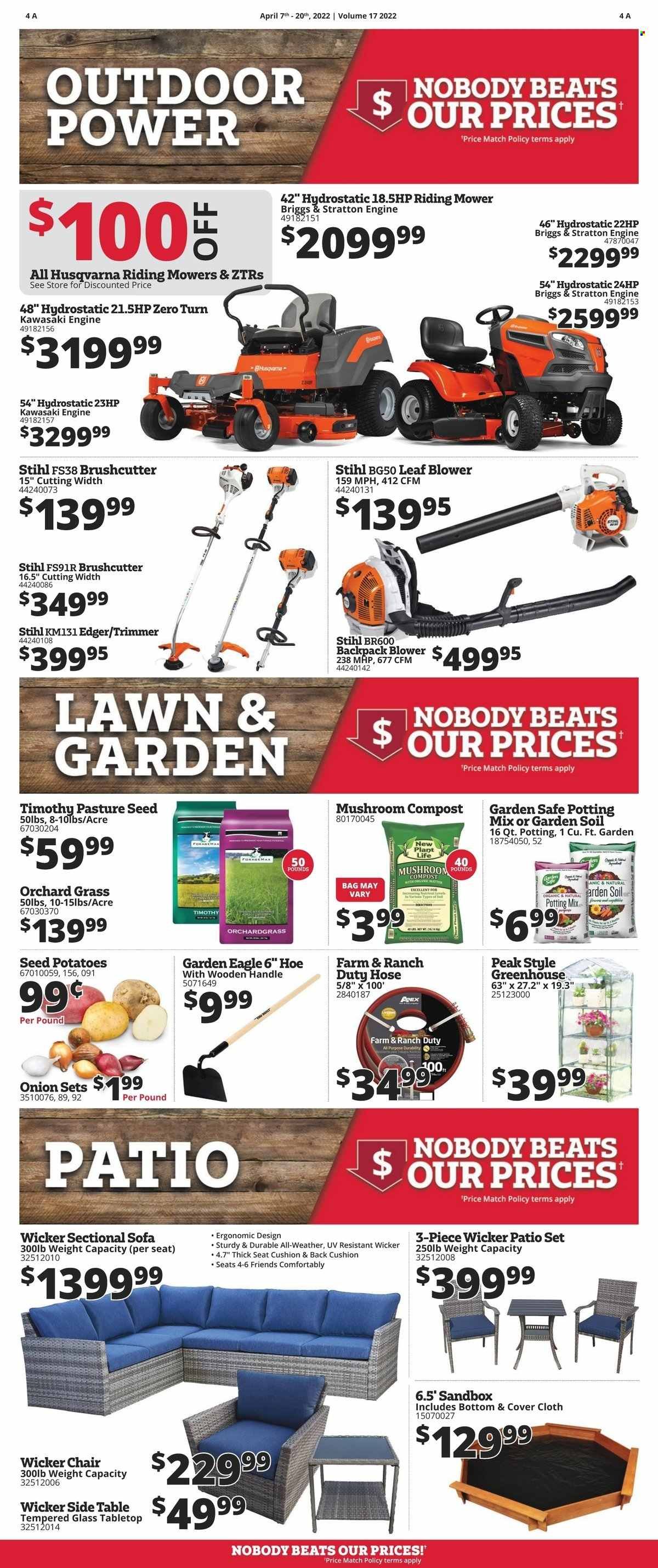Rural King Weekly Ad Flyer April 7 to April 14