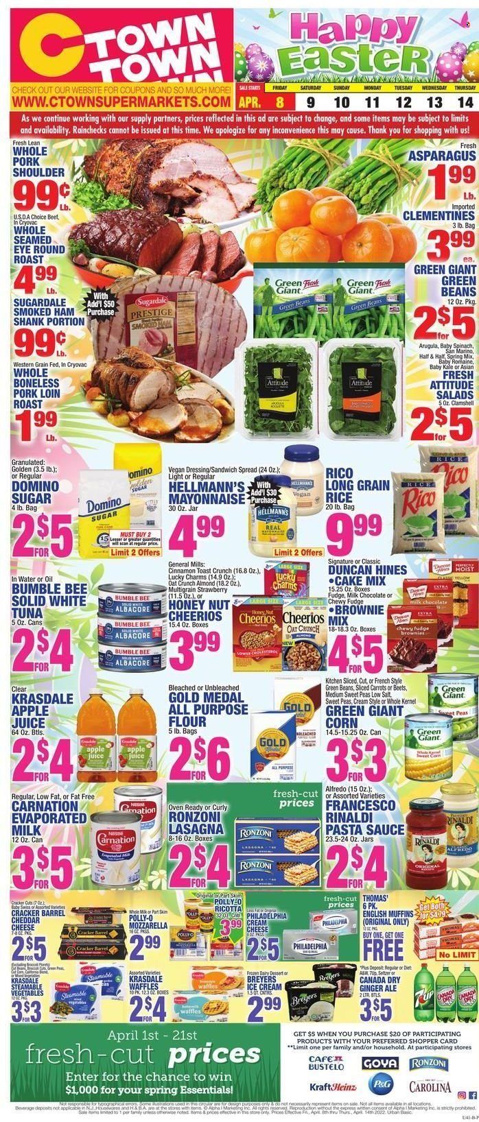 C-Town (CT, FL, MA, NJ, NY, PA) Weekly Ad Flyer April 7 to April 14