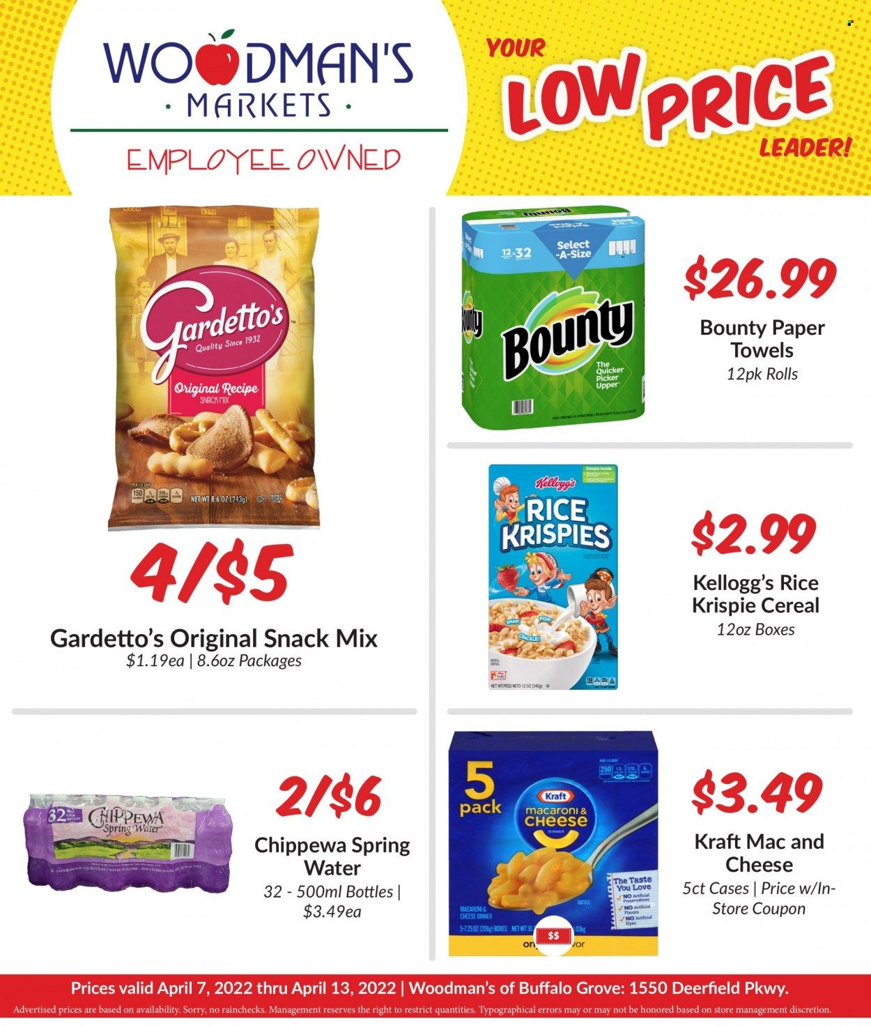 Woodman's Markets (IL, WI) Weekly Ad Flyer April 7 to April 14