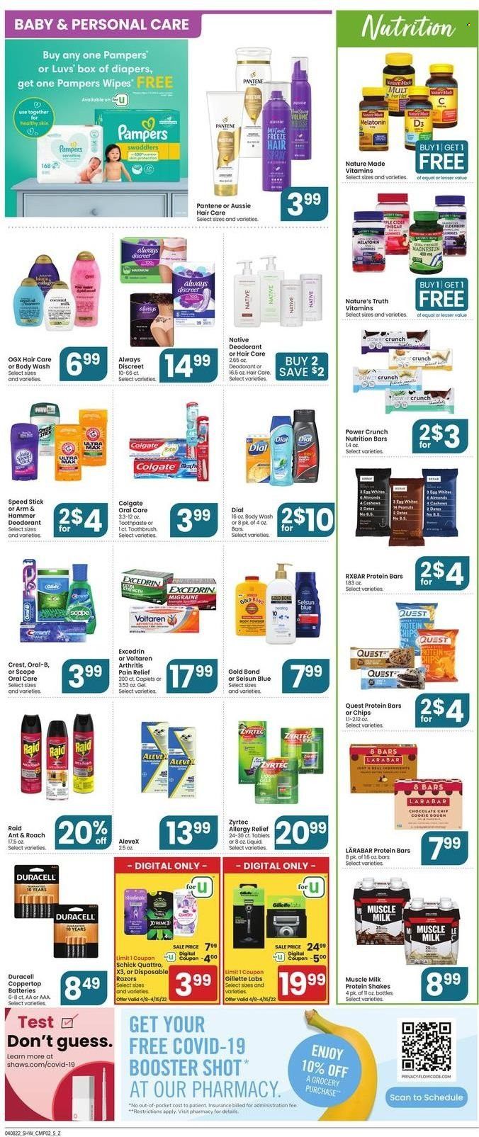 Shaw’s (MA, ME, NH, RI, VT) Weekly Ad Flyer April 7 to April 14