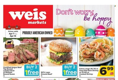 Weis (MD, NY, PA) Weekly Ad Flyer April 7 to April 14