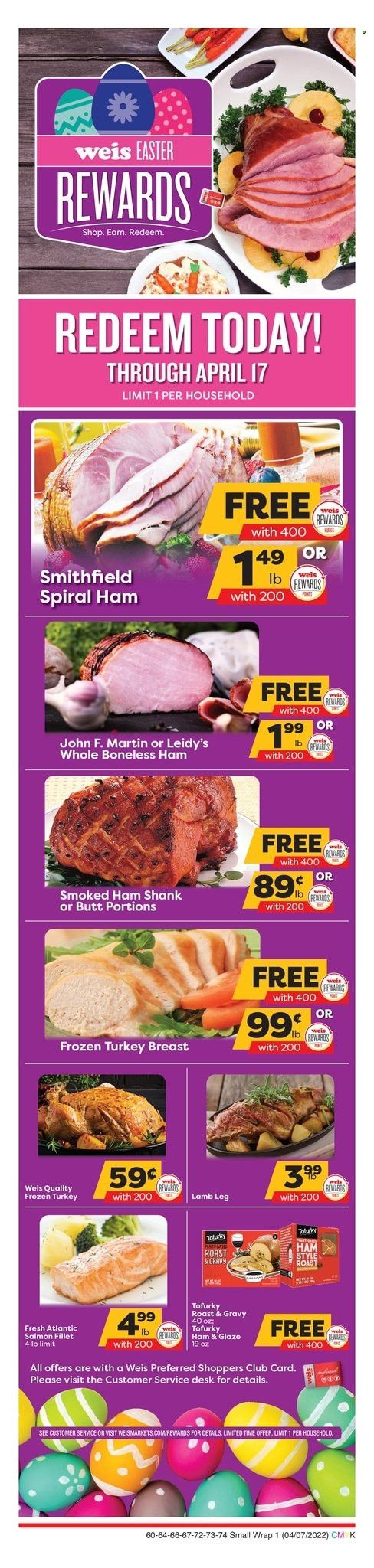 Weis (MD, NY, PA) Weekly Ad Flyer April 7 to April 14