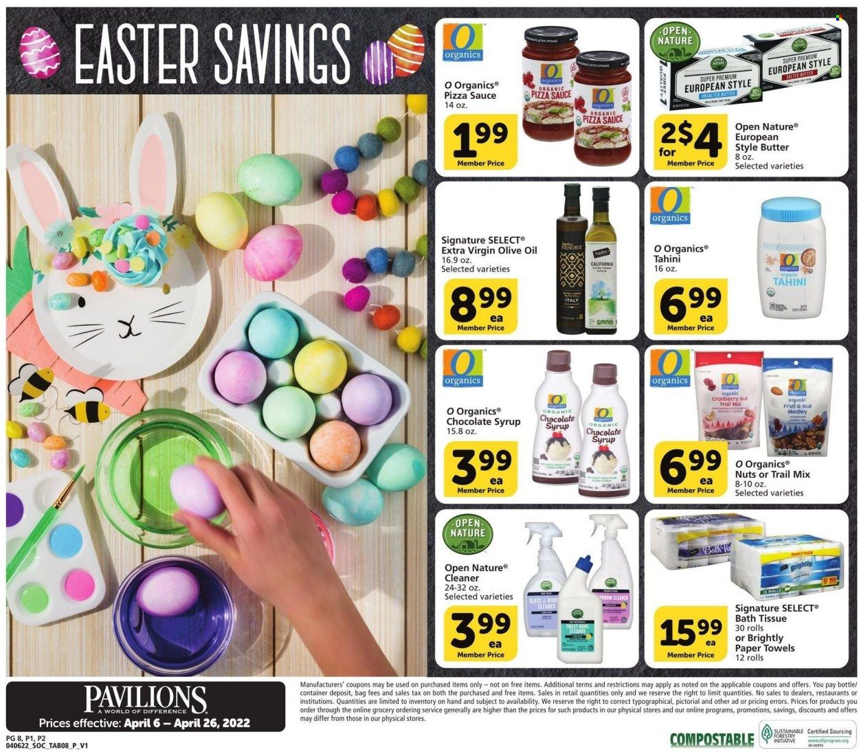 Pavilions (CA) Weekly Ad Flyer April 7 to April 14