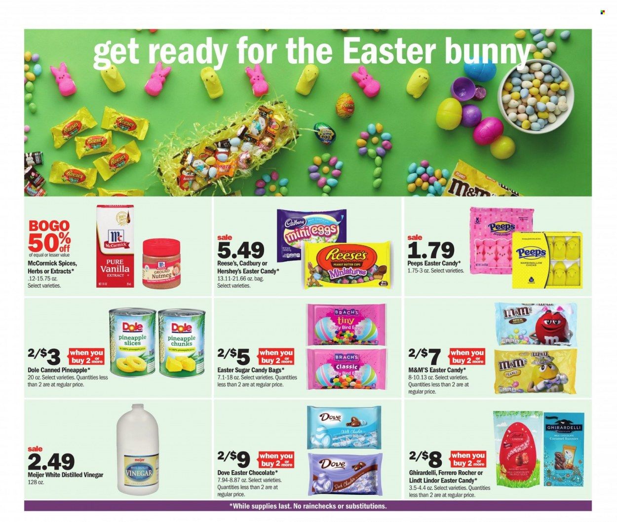 Meijer (IL, IN, KY, MI, OH, WI) Weekly Ad Flyer April 9 to April 16