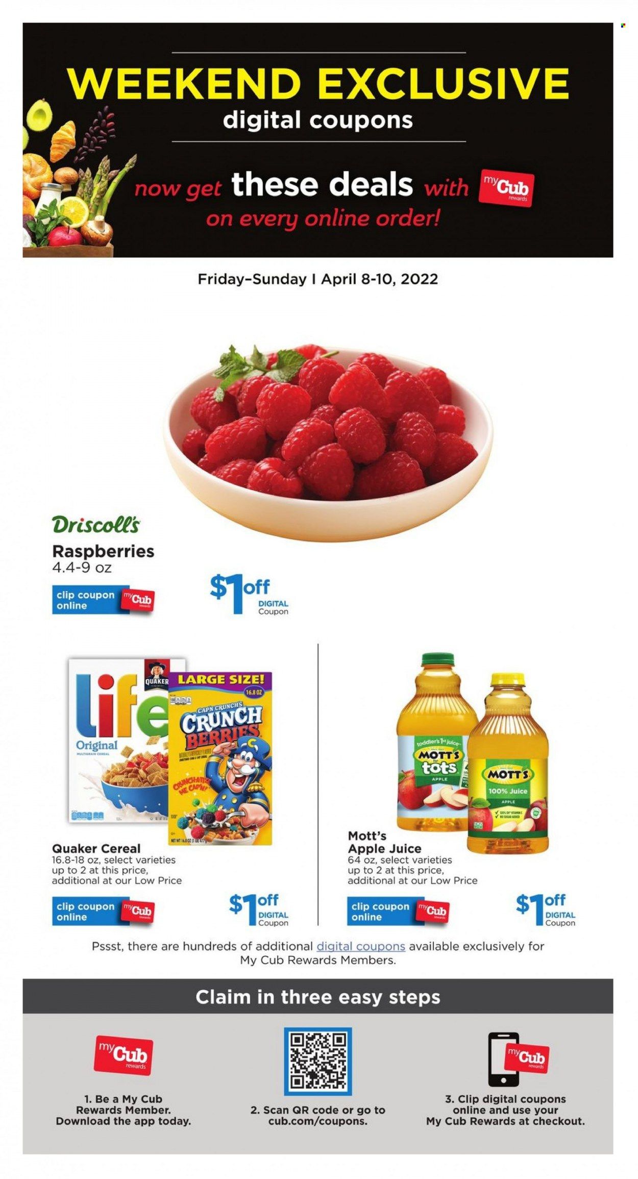 Cub Foods (MN) Weekly Ad Flyer April 9 to April 16