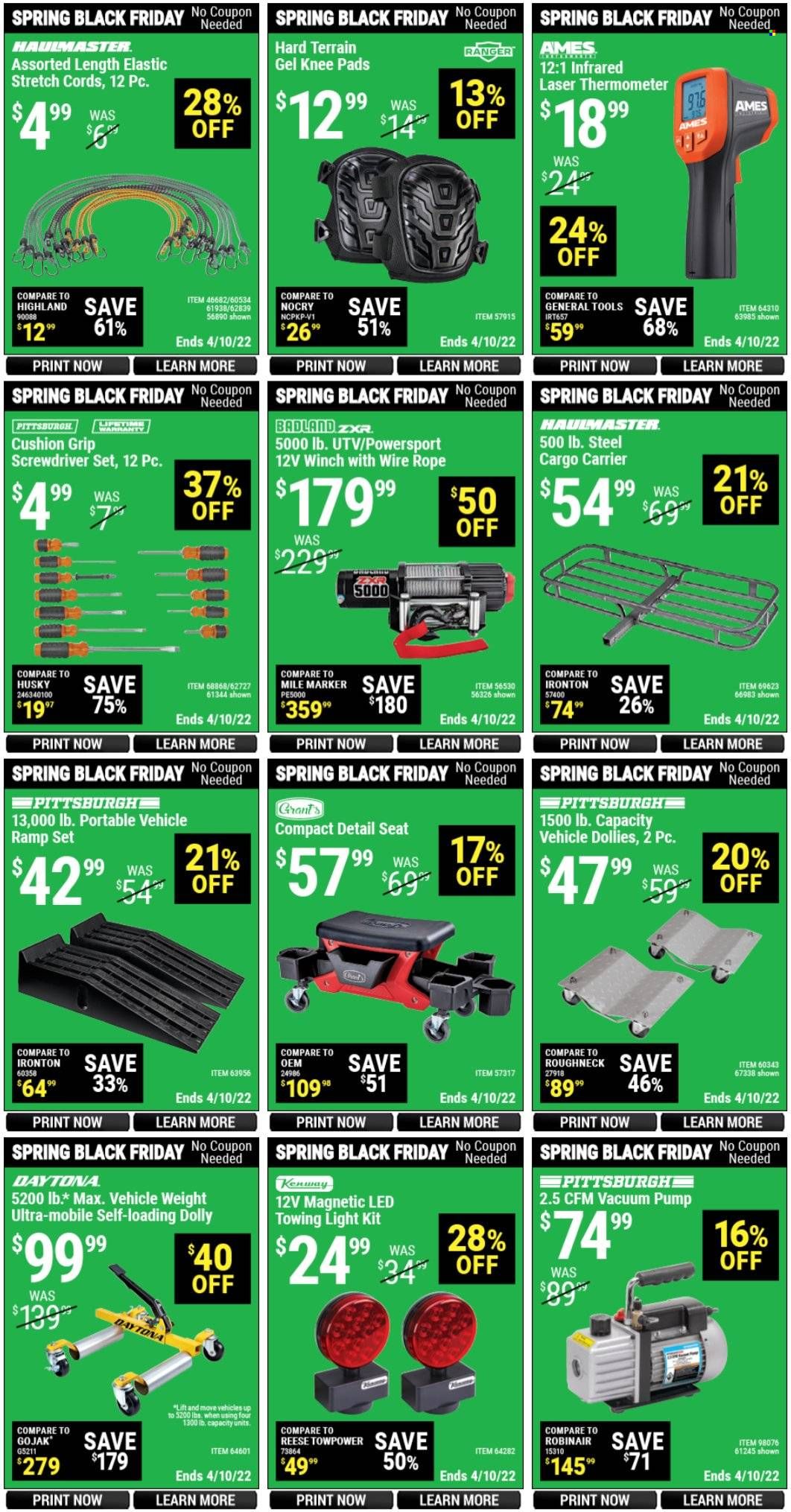 Harbor Freight Weekly Ad Flyer April 10 to April 17