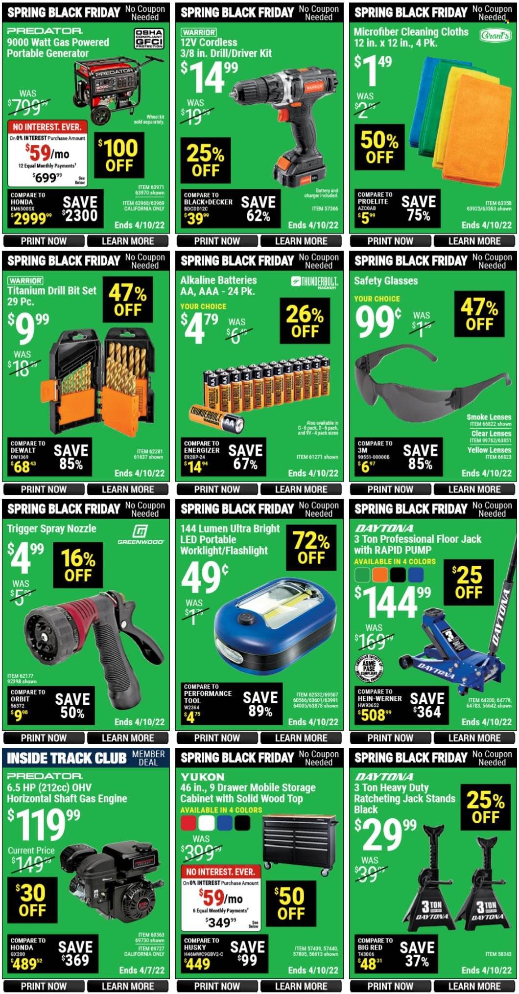 Harbor Freight Weekly Ad Flyer April 10 to April 17
