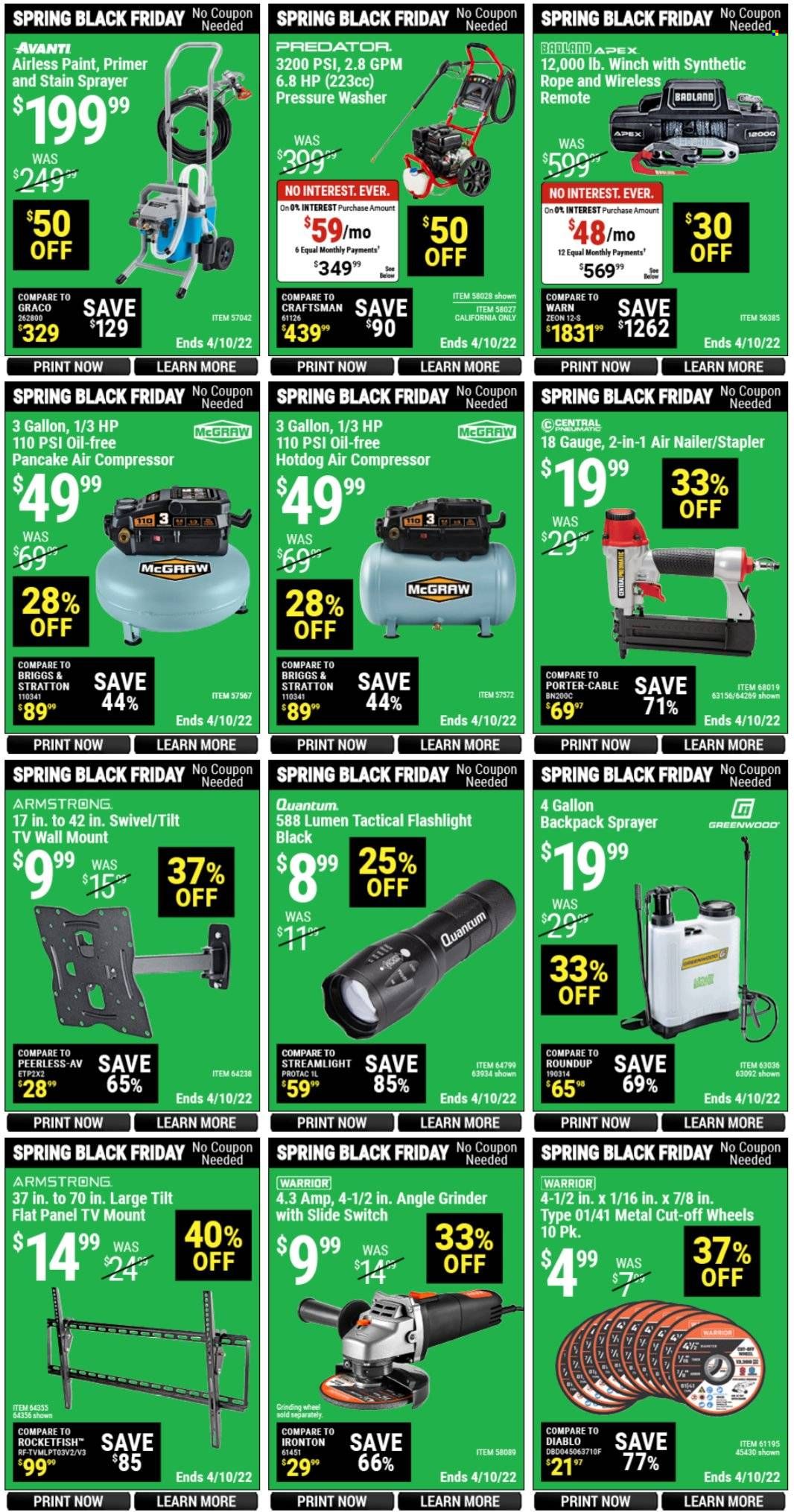 Harbor Freight Weekly Ad Flyer April 10 to April 17