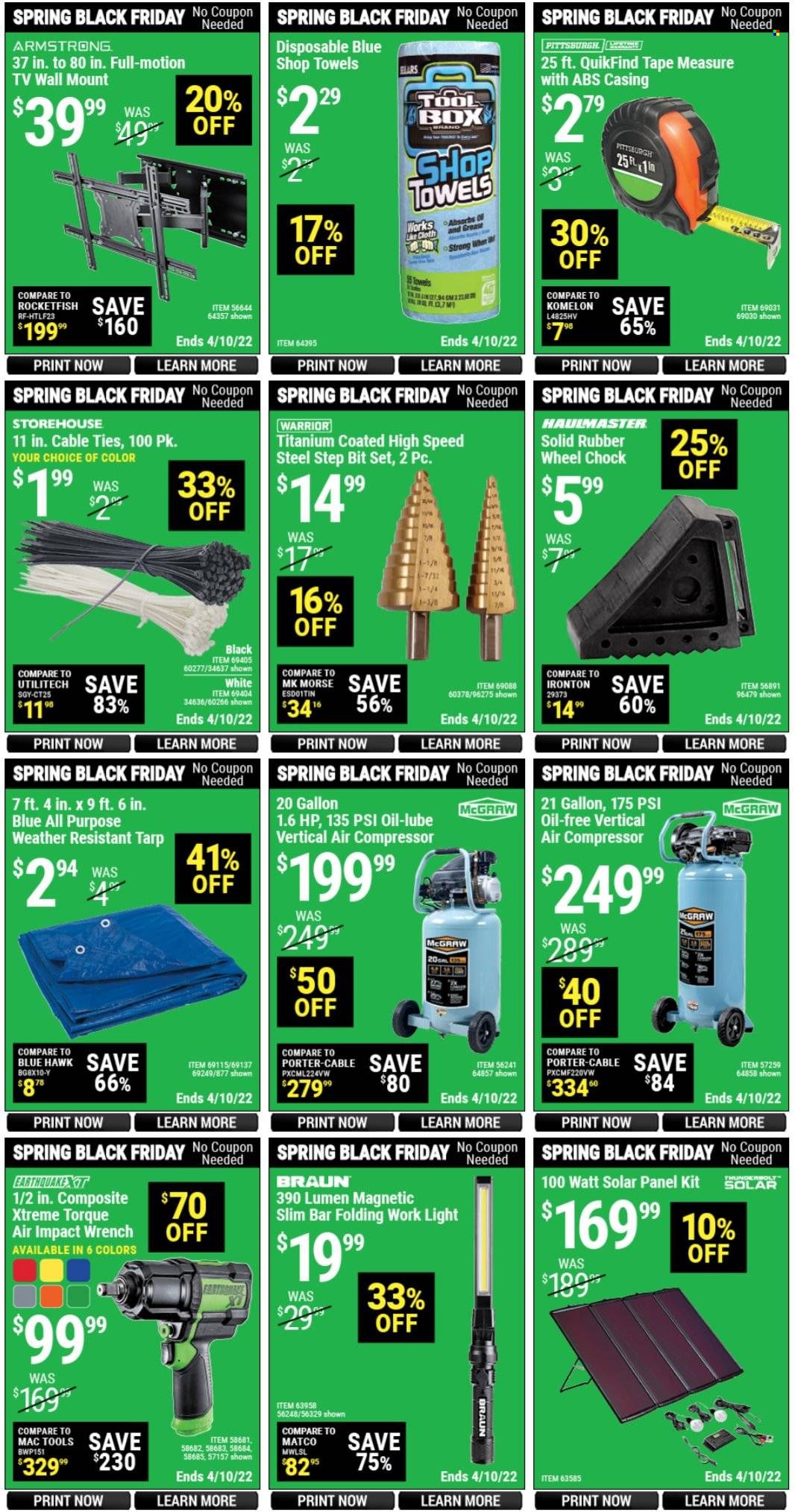 Harbor Freight Weekly Ad Flyer April 10 to April 17
