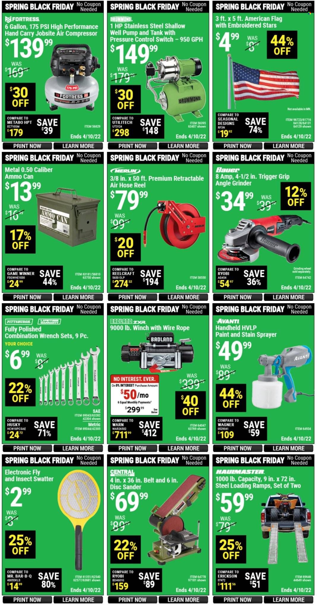 Harbor Freight Weekly Ad Flyer April 10 to April 17