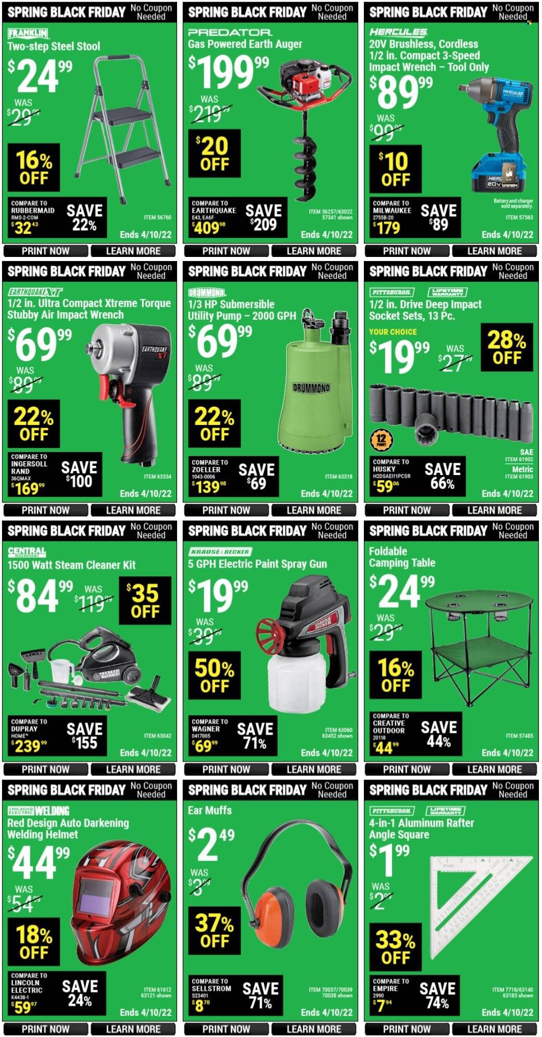 Harbor Freight Weekly Ad Flyer April 10 to April 17