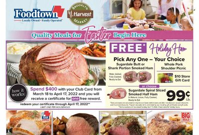 Foodtown (NJ, NY, PA) Weekly Ad Flyer April 10 to April 17