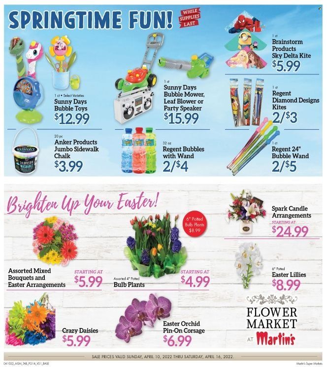 Martin’s (IN, MI) Weekly Ad Flyer April 10 to April 17