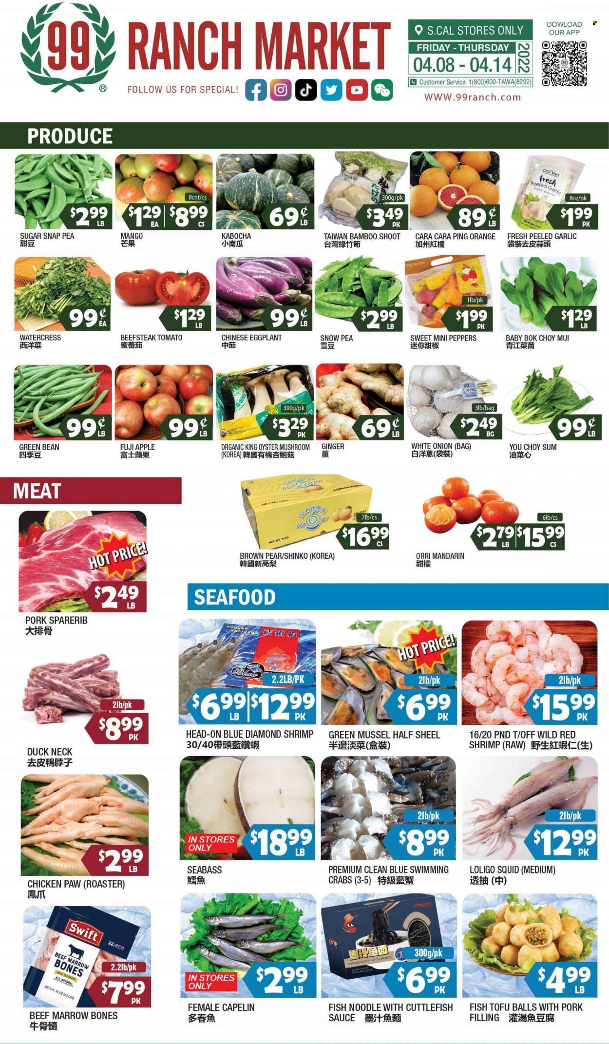 99 Ranch Market (CA) Weekly Ad Flyer April 10 to April 17