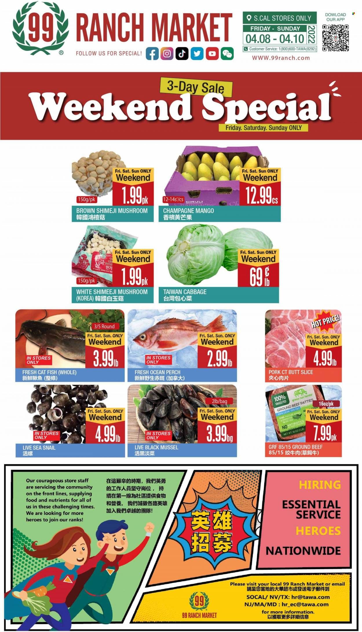 99 Ranch Market (CA) Weekly Ad Flyer April 10 to April 17