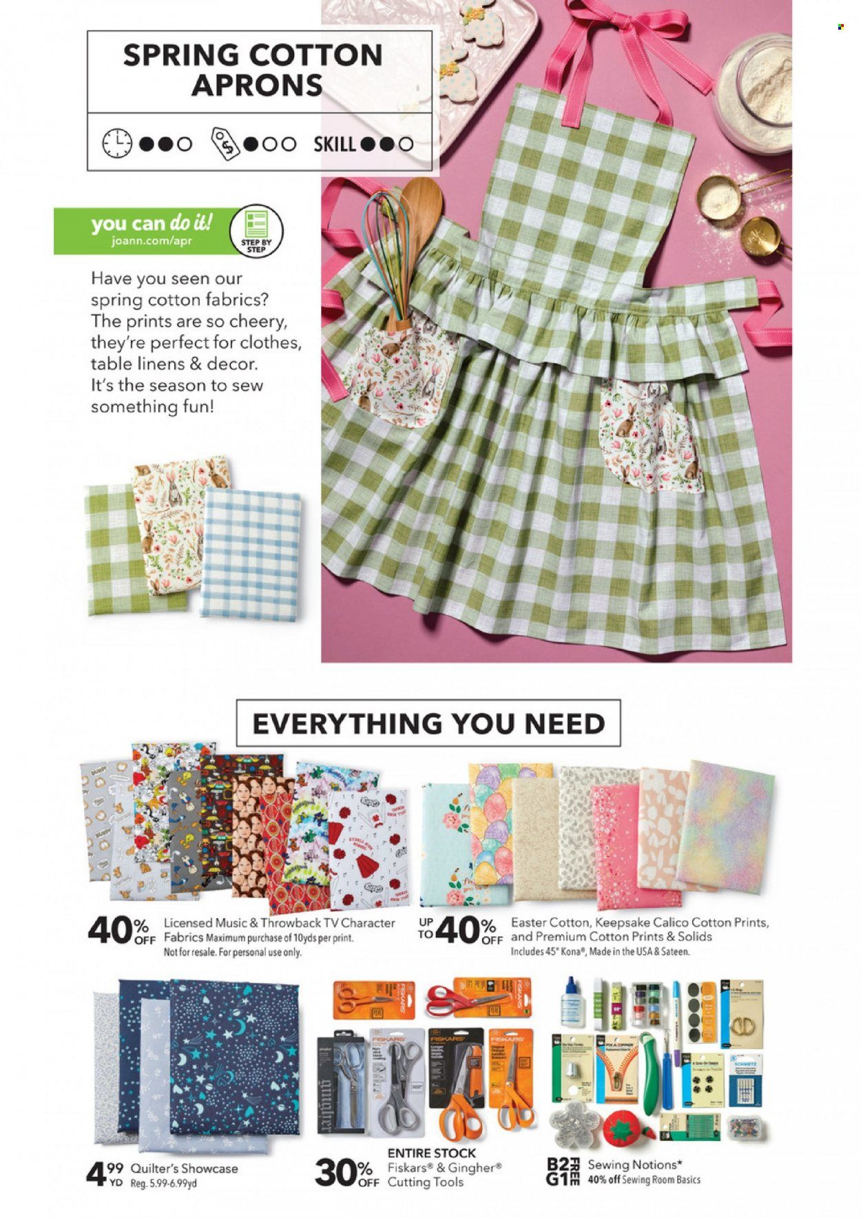 JOANN Weekly Ad Flyer April 10 to April 17