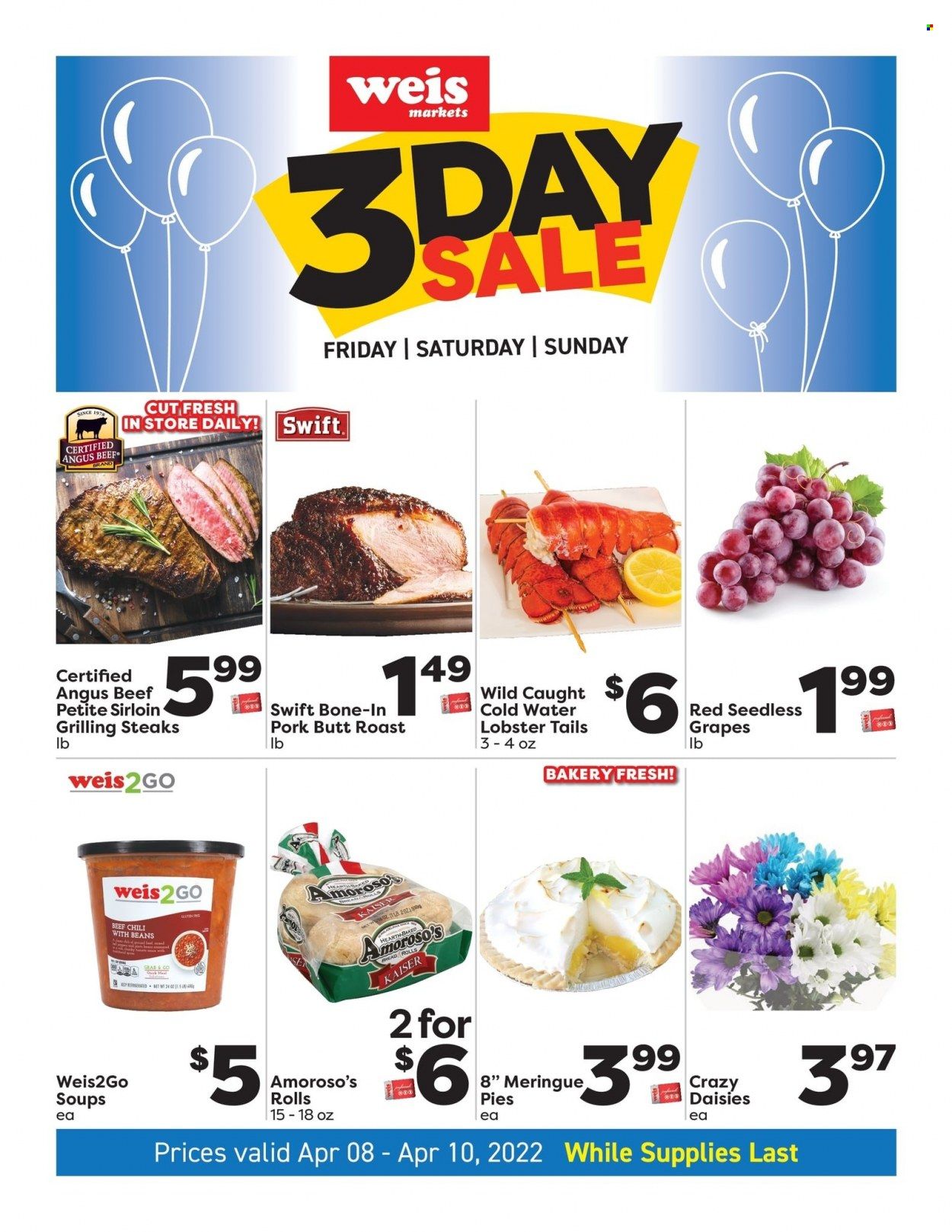 Weis (MD, NY, PA) Weekly Ad Flyer April 10 to April 17
