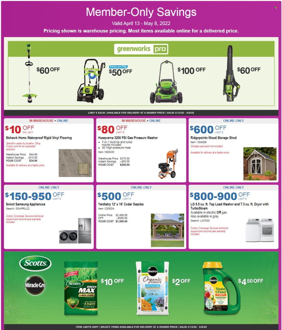 Costco Weekly Ad Flyer April 10 to April 17