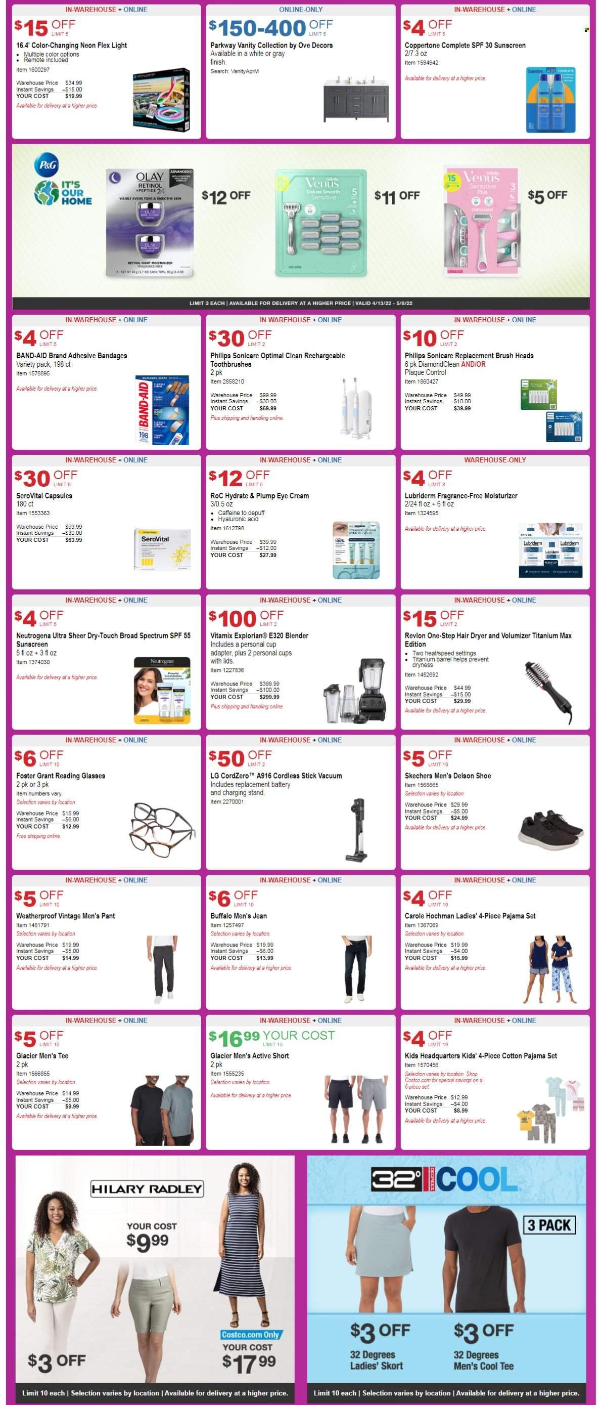 Costco Weekly Ad Flyer April 10 to April 17