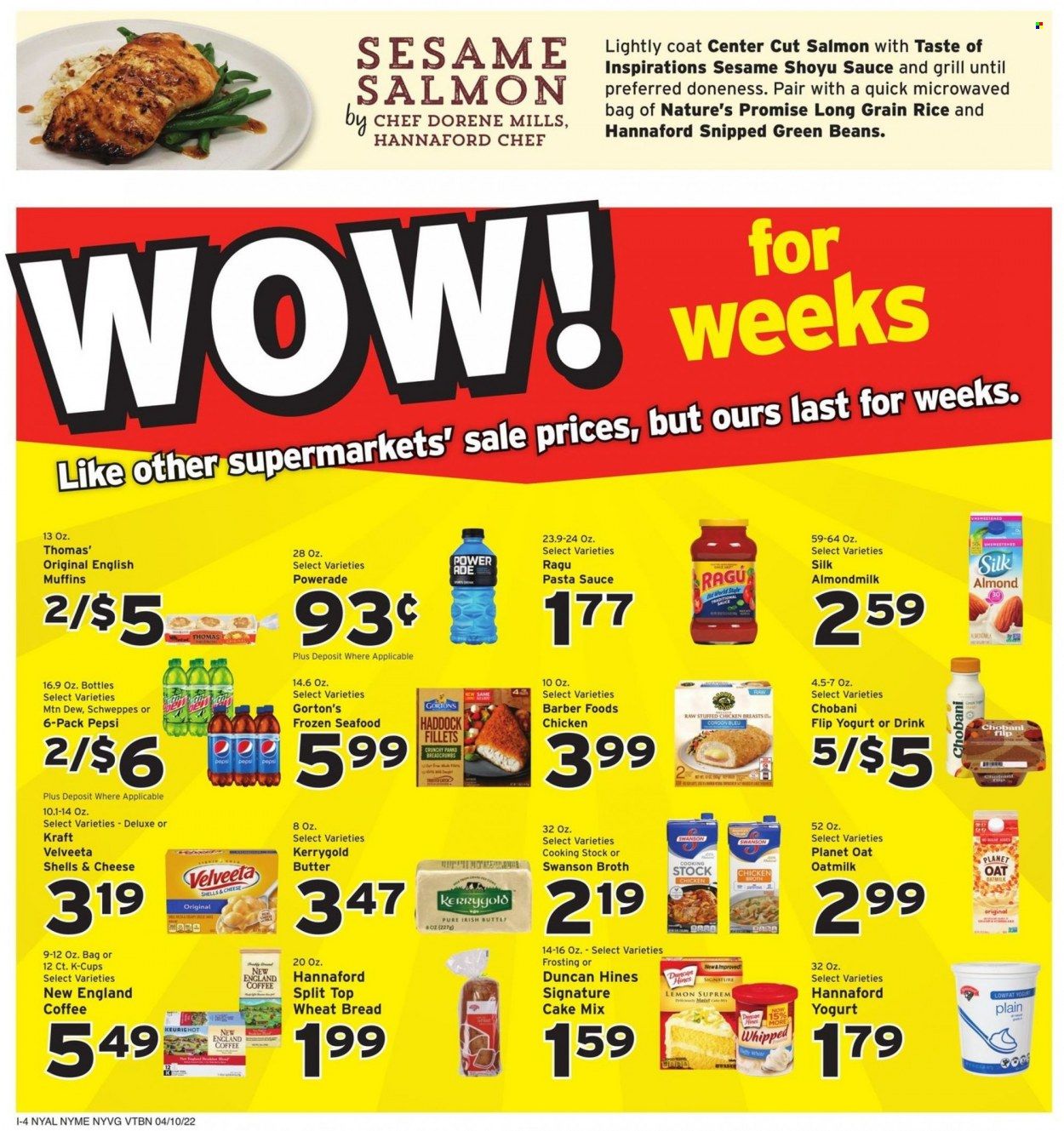 Hannaford (NY) Weekly Ad Flyer April 10 to April 17