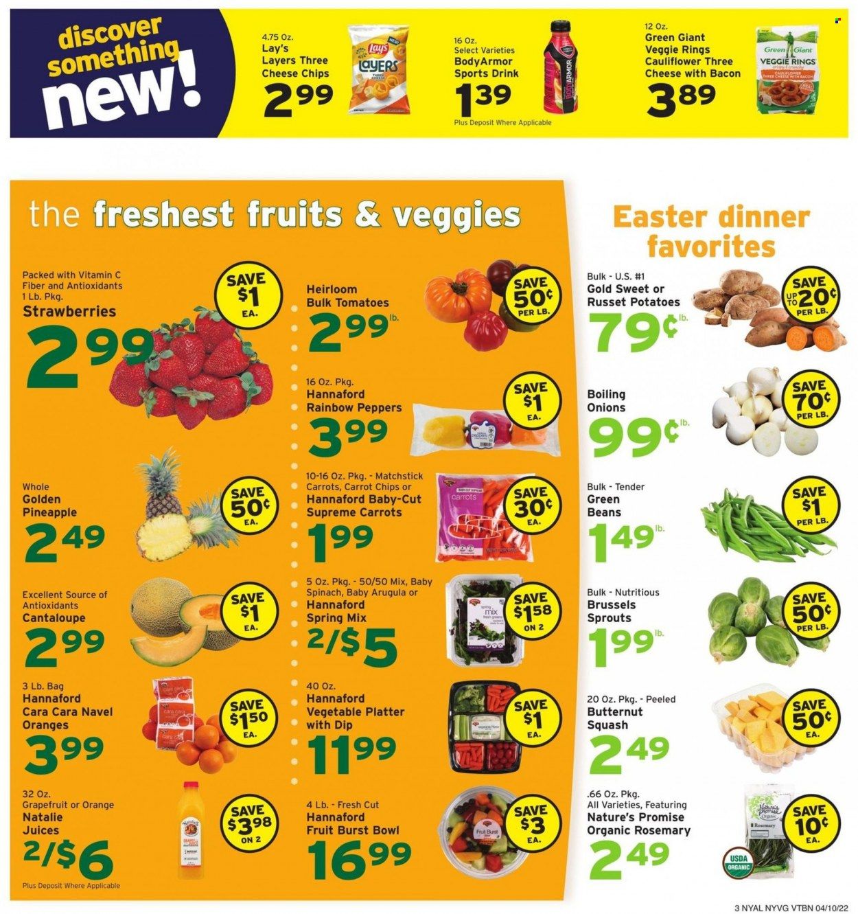 Hannaford (NY) Weekly Ad Flyer April 10 to April 17