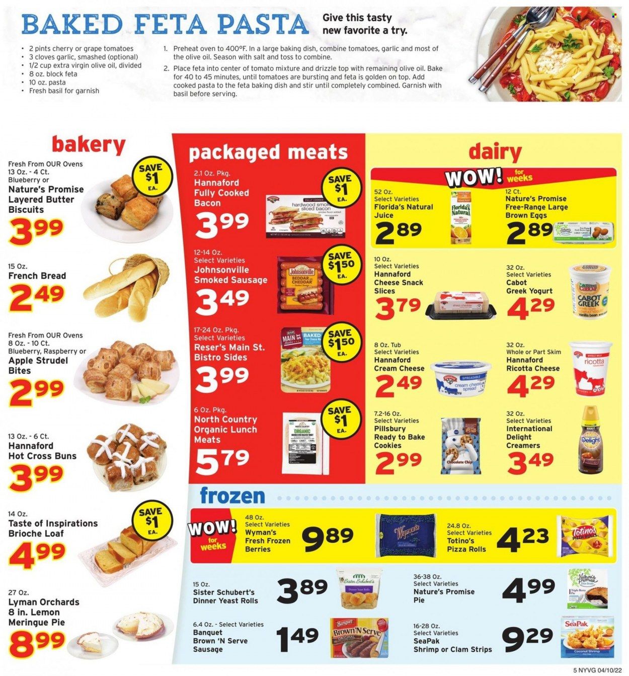 Hannaford (NY) Weekly Ad Flyer April 10 to April 17