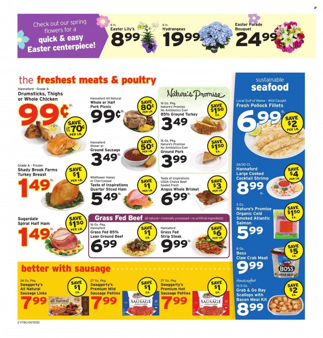 Hannaford (VT) Weekly Ad Flyer April 10 to April 17