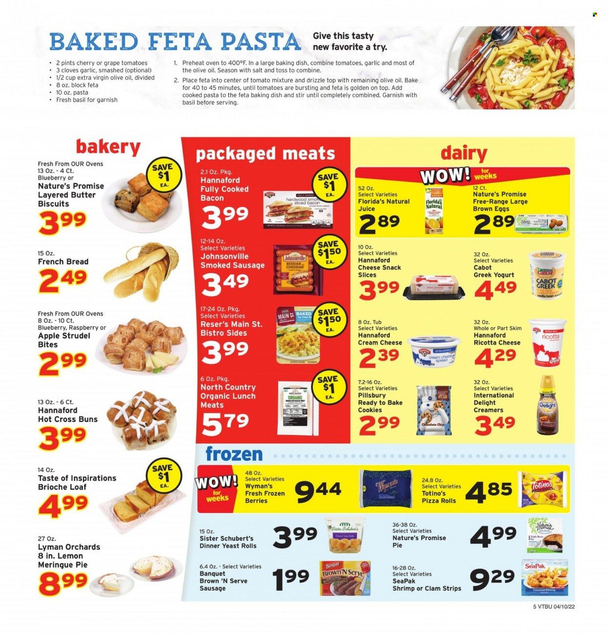 Hannaford (VT) Weekly Ad Flyer April 10 to April 17