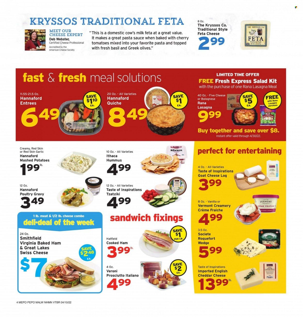 Hannaford (MA) Weekly Ad Flyer April 10 to April 17