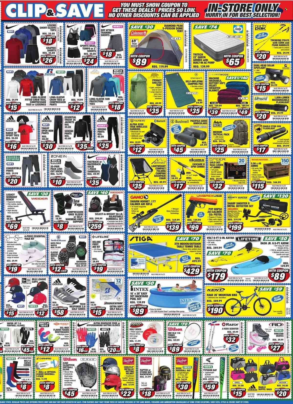 Big 5 (AZ, CA, CO, ID, NM, OR, UT, WA) Weekly Ad Flyer April 10 to April 17
