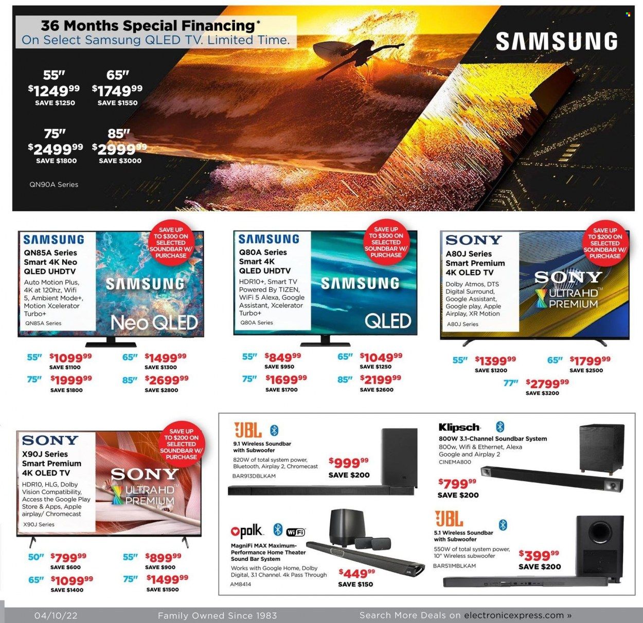 Electronic Express (AL, TN) Weekly Ad Flyer April 10 to April 17