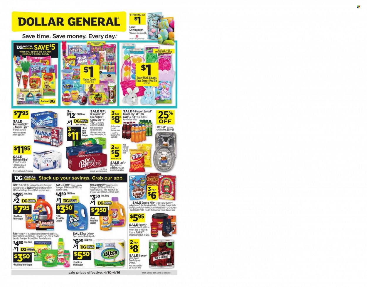 Dollar General (MS) Weekly Ad Flyer April 11 to April 18