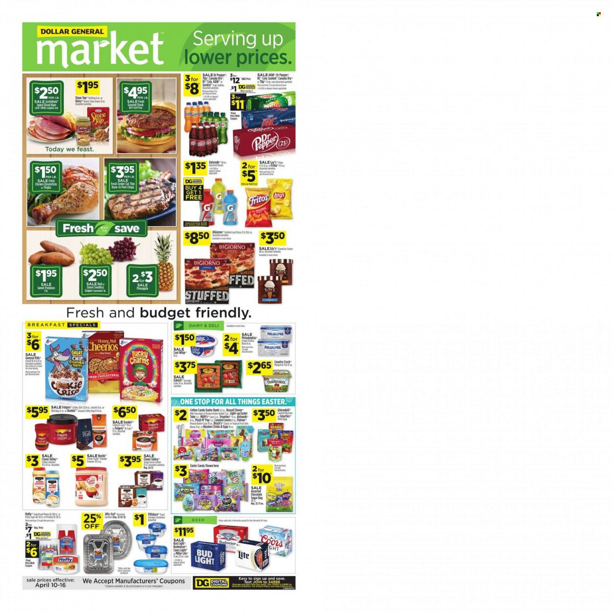 Dollar General (KY) Weekly Ad Flyer April 11 to April 18