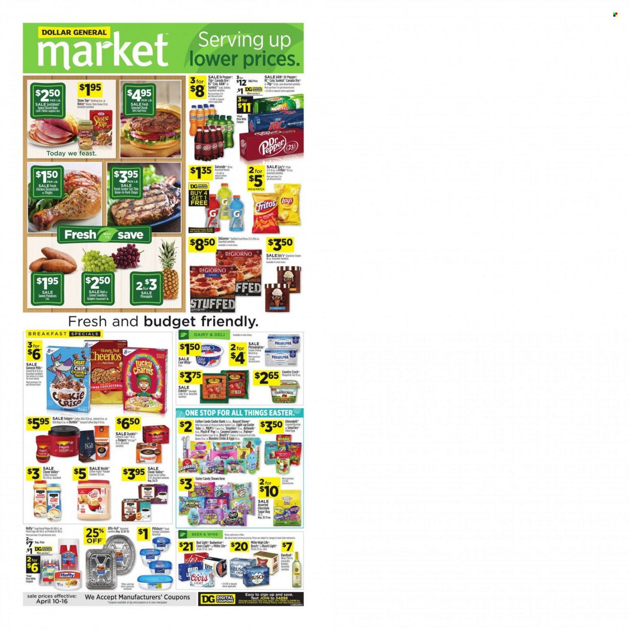 Dollar General (OH) Weekly Ad Flyer April 11 to April 18