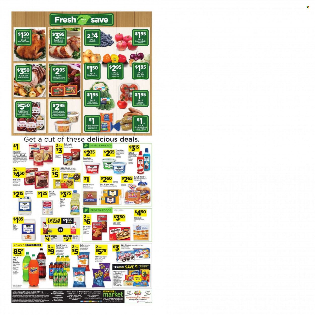 Dollar General (NV) Weekly Ad Flyer April 12 to April 19