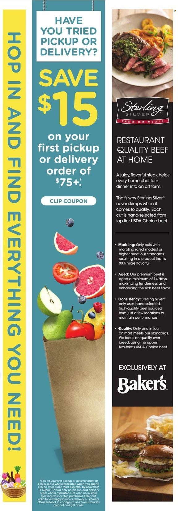 Baker's (NE) Weekly Ad Flyer April 12 to April 19