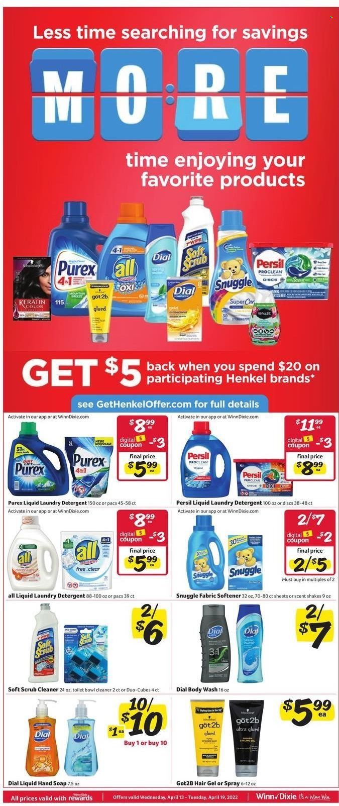 Winn Dixie (AL, FL, GA, LA) Weekly Ad Flyer April 12 to April 19
