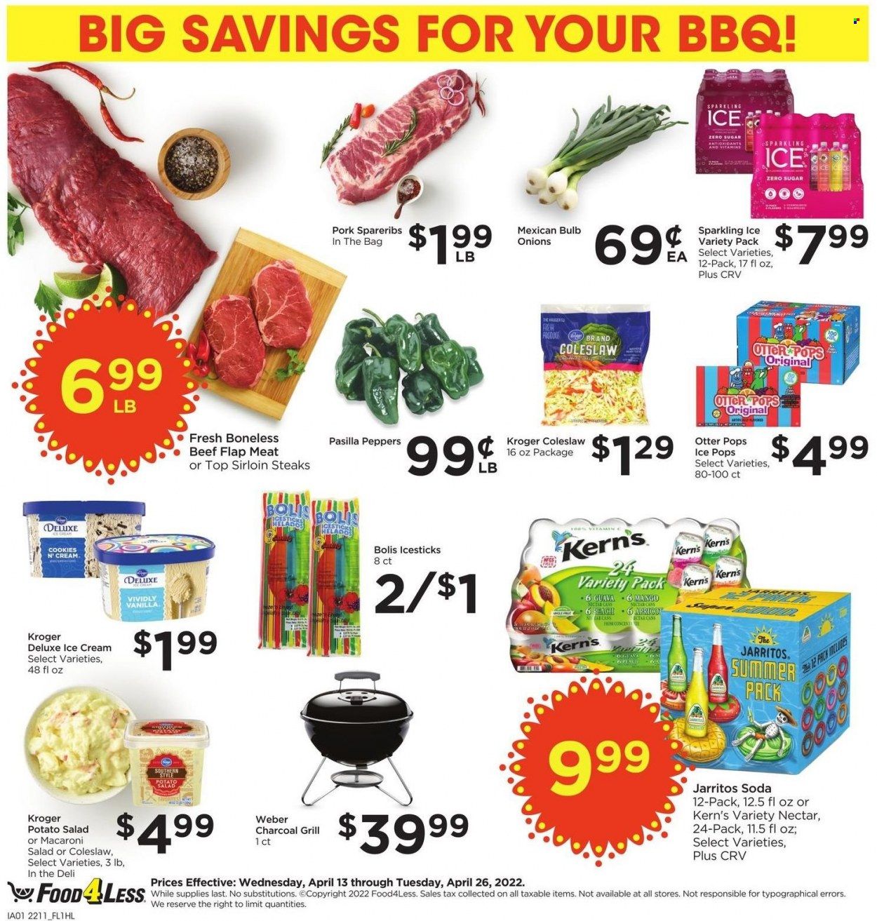 Food 4 Less (CA) Weekly Ad Flyer April 12 to April 19