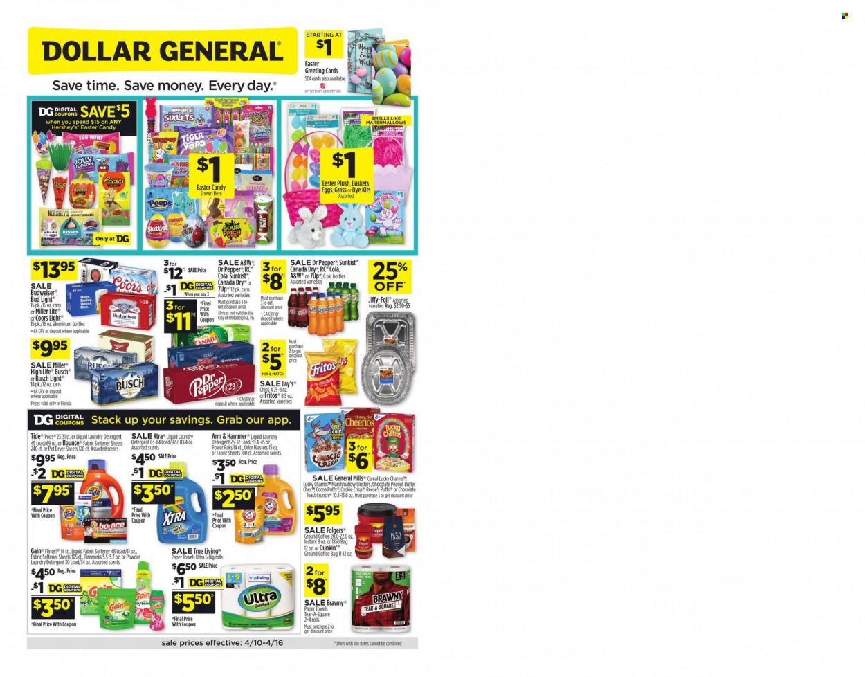 Dollar General (FL) Weekly Ad Flyer April 12 to April 19