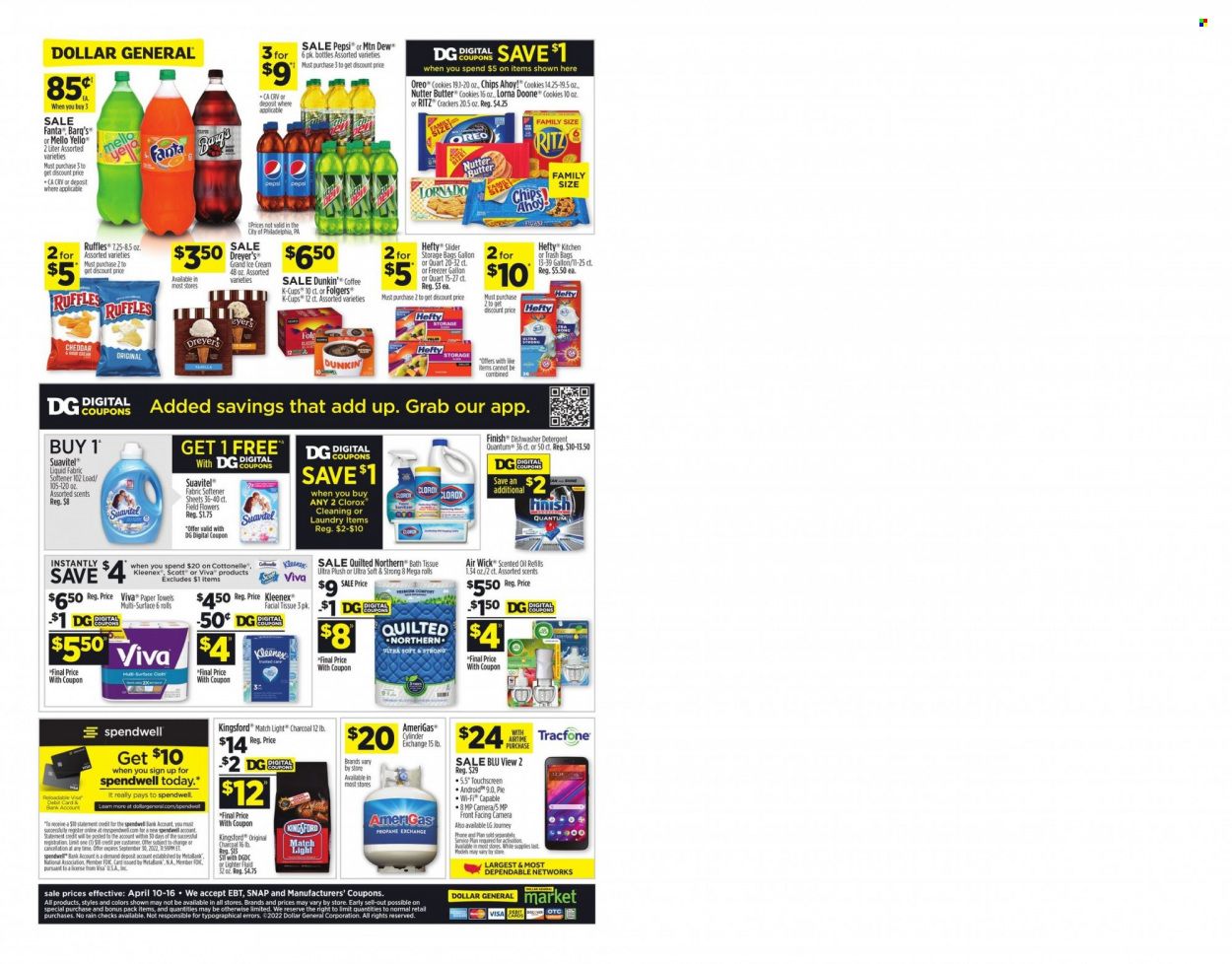 Dollar General (AZ, CO, NM, OR) Weekly Ad Flyer April 12 to April 19