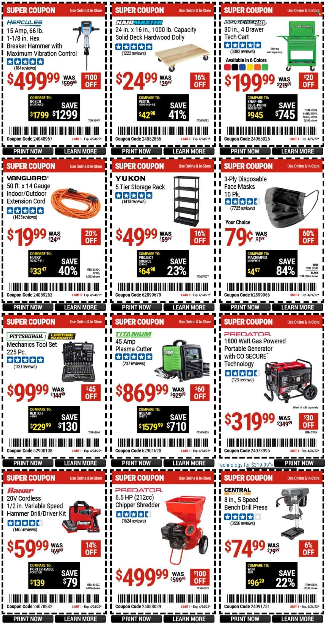 Harbor Freight Weekly Ad Flyer April 12 to April 19