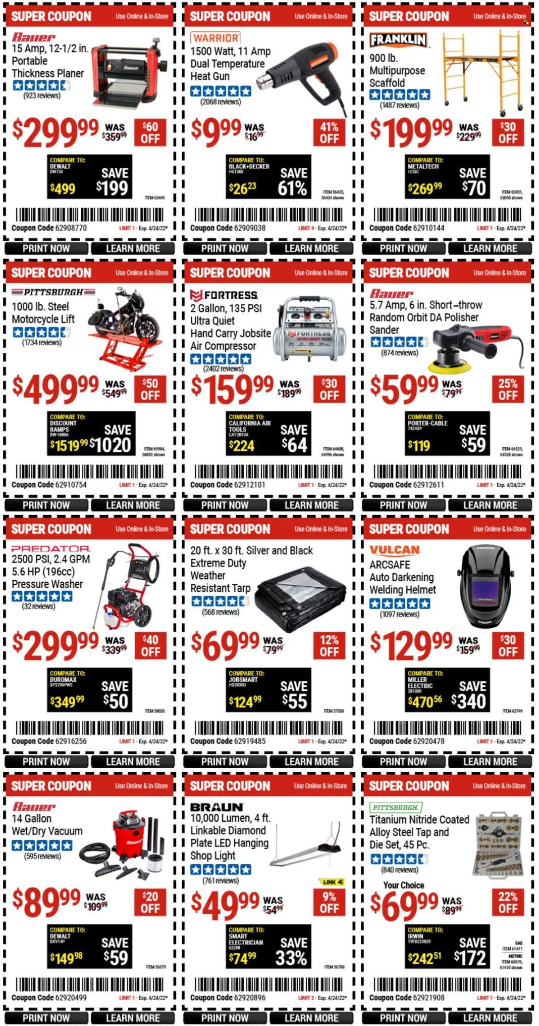 Harbor Freight Weekly Ad Flyer April 12 to April 19