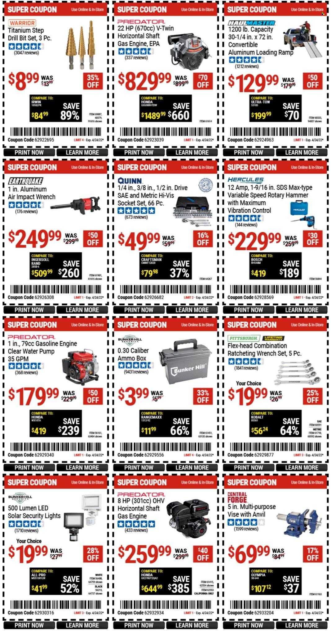 Harbor Freight Weekly Ad Flyer April 12 to April 19