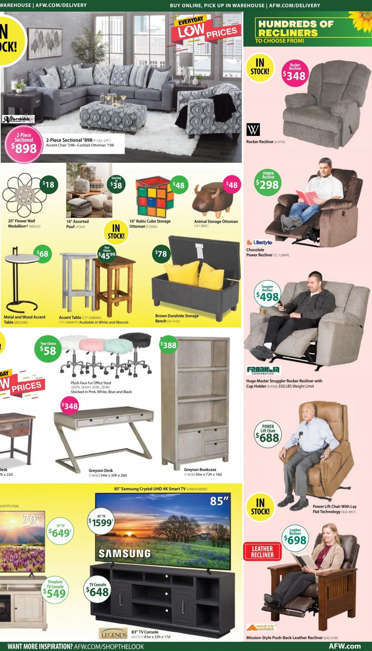 American Furniture Warehouse (AZ, CO, TX) Weekly Ad Flyer April 12 to April 19
