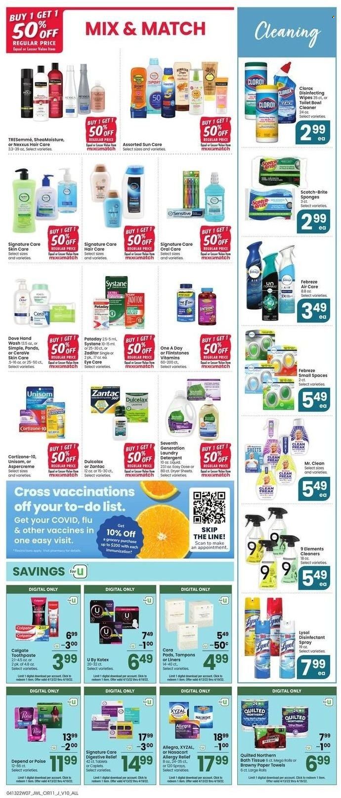 Jewel Osco (IA) Weekly Ad Flyer April 12 to April 19