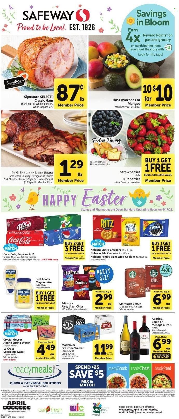 Safeway (AZ, CA, CO, HI, MD, NE, OR, VA, WA) Weekly Ad Flyer April 12 to April 19
